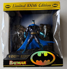 Kenner Limited 100th Edition Batman Metallic Figure Vintage Damaged Box READ picture