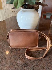 Coach Vintage Legacy East West Crossbody Bag Brown British Tan Leather #9164 picture