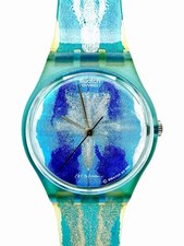 Vintage Swatch Watch TEST GZ118 1991 Specials 34mm Swiss Quartz Numbered Soecial picture