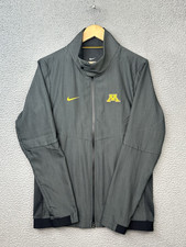 Nike Minnesota Golden Gophers Dri-FIT Squad Track Jacket Mens Small Gray 927630 picture