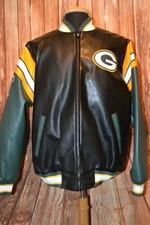NFL G-lll Men's Football Green Bay Packers Letterman's Jacket Size L picture