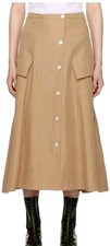 Pre-Owned Vince Tan Size 16 Maxi Skirt picture