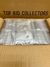 100 Pack Ultra-Thin Magnetic Trading Sports Card Holder 35pt One-Touch Hard Case picture