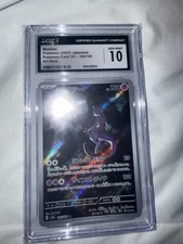 CGC 10 Mewtwo 183/165 Art Rare Holo Japanese Pokémon TCG 151(Small case scratch) picture