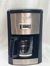 DeLonghi DC312T 14 Cup Programmable Coffee Maker Stainless Tested Complete picture