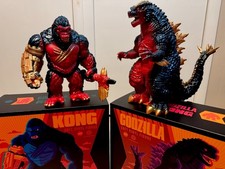Mondo Godzilla vs Kong Soft Vinyl Figures - Retro variant Ltd 400 (Bundle -Both) picture