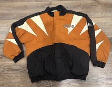 Vtg Texas Longhorns Apex One Jacket Mens L Puffer  Sharktooth Embroidered picture