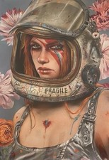Brian Viveros Stardust Print SOLD OUT Signed Print Bowie Woman Fine Art picture