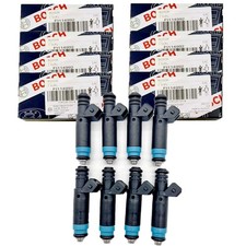 8X OEM FI114992 80lb EV1 Fuel Injectors for Ford GM V8 TBI LT1 LS1 835cc 12 Ohms picture