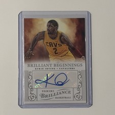 2012-13 Panini Brilliance - Brilliant Beginnings Autographs Kyrie Irving picture