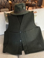 filson mackinaw wool vest xl & Wool Hat picture
