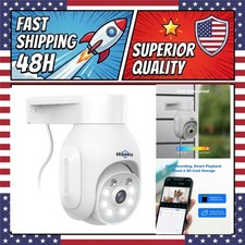 Hiseeu 5MP Wireless Security Camera Outdoor WiFi PTZ IP66 Color Night Vision picture