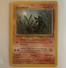 Nintendo Houndour 24/75 Neo Discovery Common Unlimited Regular English 2001 50HP picture