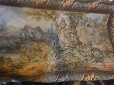 Vintage French Floral Tapestry Wall Hanging Blossoming Bedroom Décor 132x79 cm picture