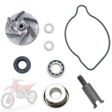 Water Pump Rebuild Kit for Honda CRF450R 4T 2009-2016 Seal Bearing Shaft Gasket picture