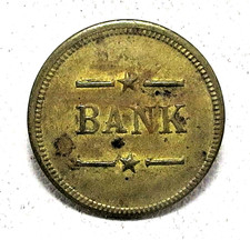 The Bank Saloon 5 Cent US Trade Token Hamilton Ohio (Little Chicago) TC-70978 picture