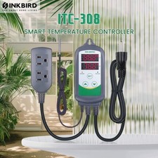 Inkbird Heating Cooling Temperature Controller Pre-wired Thermostat -58~248 °F picture