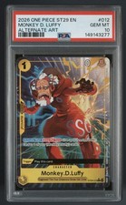 Bandai 2026 One Piece CCG ST29-012 Monkey D. Luffy EN Alt Art Full Art Holo picture