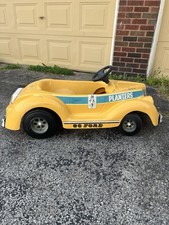 Vintage Kingsbury Planters Peanuts Pedal Car 1936 Ford Roadster Decor Toy RESTO picture