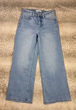 Lovervet by Vervet Abound Tummy Control Wide Leg Jeans 26 picture