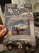2003 HOT WHEELS HALL OF FAME MILESTONE MOMENTS FORD GT-40 BLACK #2 picture