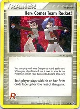 Here Comes Team Rocket 111/109 Returns Holo Secret Rare Pokemon TCG Nintendo MP picture