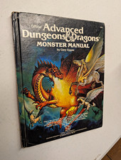 TSR Advanced Dungeons & Dragons Monster Manual by Gary Gygax 1977 MPN 2009 picture