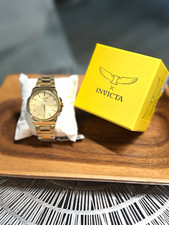 Invicta Specialty Refined Core 69974 Men’s 44mm Gold Quartz Watch New picture
