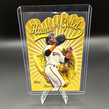 Topps 1999 Barry Bonds San Francisco Giants Hands of Gold Insert #HG1 picture