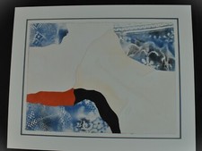 Vtg. Erotic Large Original Mixed Painting Signed by Hayden, 30