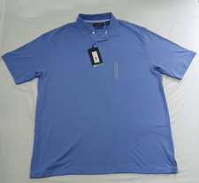 Roundtree and Yorke Supima Men's short sleeve L Blue NEW (A2) picture