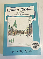 Country Folklore 1920s & 1930s NC Louise Nelson Signed picture