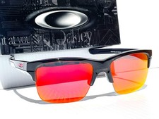 NEW Oakley THINLINK Blank Ink POLARIZED Ruby Iridium Lens Sunglass 9316-12 picture