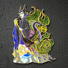 Disney Sleeping Beauty Maleficent & Aurora Pin - Magical Trends LE 50 picture