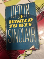 A World to Win Upton Sinclair 1946 Viking Press Book Club Edition Hardcover DJ picture