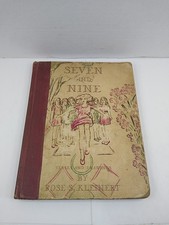 Seven And Nine Verse And Drawings Rose S. Kleinert Rare 1947 Childrens Book picture