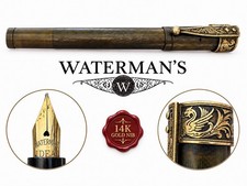 Waterman’s Vintage 1908 Retractable Ebonite Dragon Wing Fountain Pen picture
