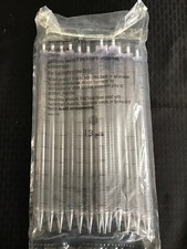 (13) FISHERBRAND 50mL Polystyrene TD Graduated Serological Pipet Plug Purple picture