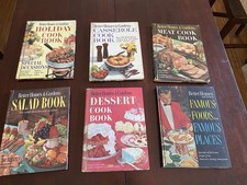 Vintage Set of Better Homes & Gardens Hardcover Cookbooks 1960s, set of 6 picture