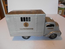 Vintage 1952 Smith-Miller GMC U.S. Treasury Armored Truck, Pressed Steel, Used picture