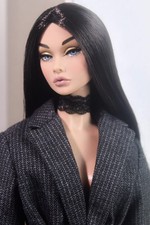 OOAK  Vampire style integrity toys Repaint Poppy Parker Custom Art Doll Head picture