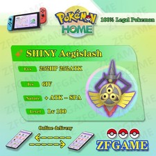 ✨6IV SHINY Aegislash + EVS🚀 POKEMON HOME✨Champions✨Online delivery⚡ picture