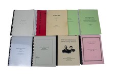 East Tennessee Genealogy Lot 10 Books Carter Johnson Sullivan Census Wills Court picture