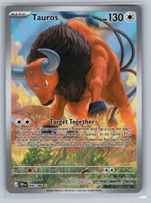 TAUROS 096/086 HOLO IR CHAOS RISING POKEMON NEAR MINT TAUROS picture
