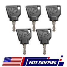 5pcs Jcb Ignition Key Fits 701/45501 331/26790 JCB 3CX PARTS picture
