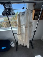 Romantic, vintage inspired white lace summer dress or cover up picture