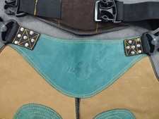 Top Farriers Tools Full Leather Deluxe Chaps No Canvas Genuine 27