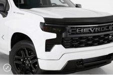 GTS Styling Headlight Covers Carbon Fiber 2 PCS. Fits Chevy Silverado 1500 22-26 picture
