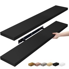 Sorbus Floating Shelves for Wall, 2 Pack (35 Inch) Long Wall-Mounted Shelves picture