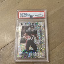 2023 Panini Prizm - Flashback Rookie Bijan Robinson #PFR-6 No Huddle Prizm (RC) picture